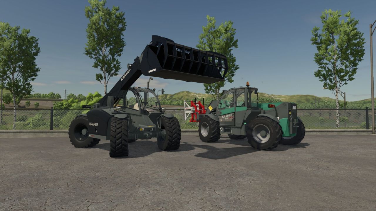 Потужний Телескопічний Навантажувач Kramer KT407 для Farming Simulator 25