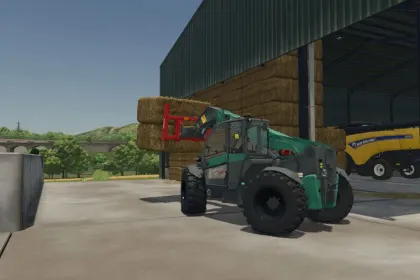 Leistungsstarker Teleskoplader Kramer KT407 für Farming Simulator 25 — 3