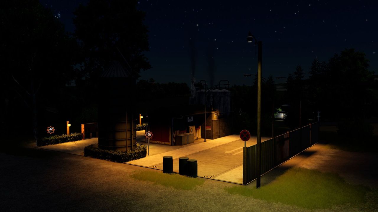Cementfabriek DF Cement Factory M47 voor Farming Simulator 25