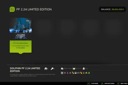 Voermengwagen Faresin PF 2.24 Limited Edition voor Farming Simulator 25 — 3