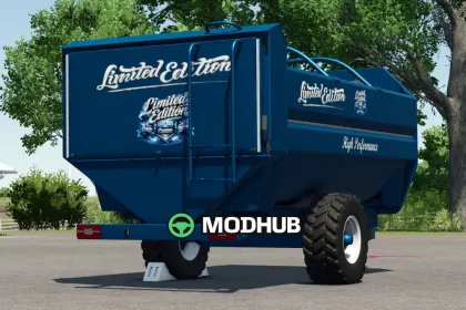 Kuhn RA 142 Limited Edition voermengwagen voor FS25 — 2