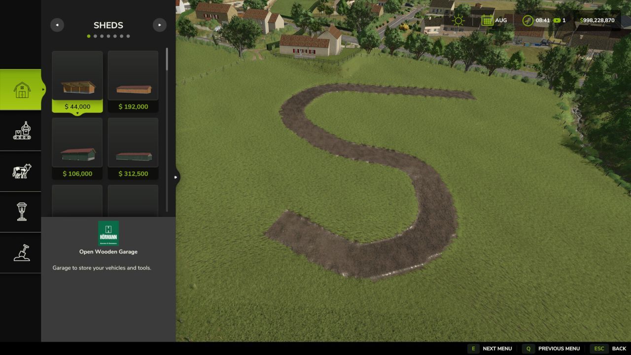 Auto Leveler – Gereedschap voor landschapsnivellering voor Farming Simulator 25