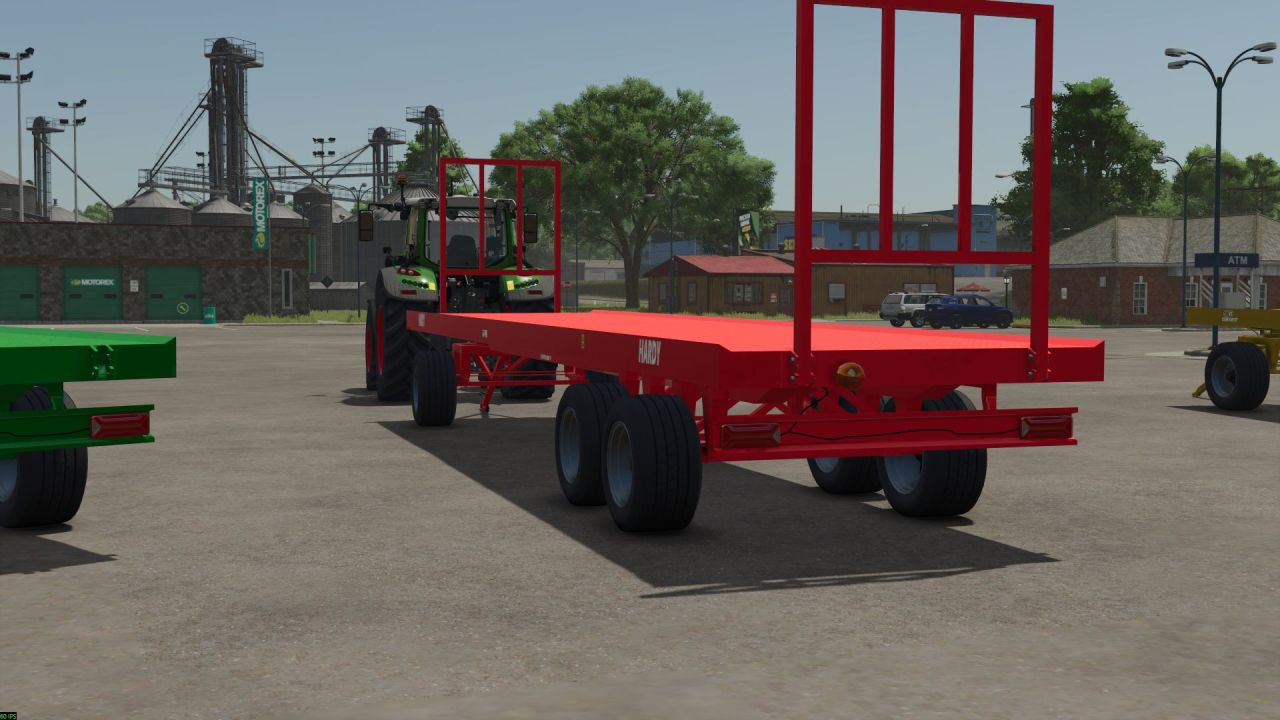 Ефективний Автозавантажувальний Лоток Hardy / Demarest для Перевезення Тюків у FS25 - Скріншоти