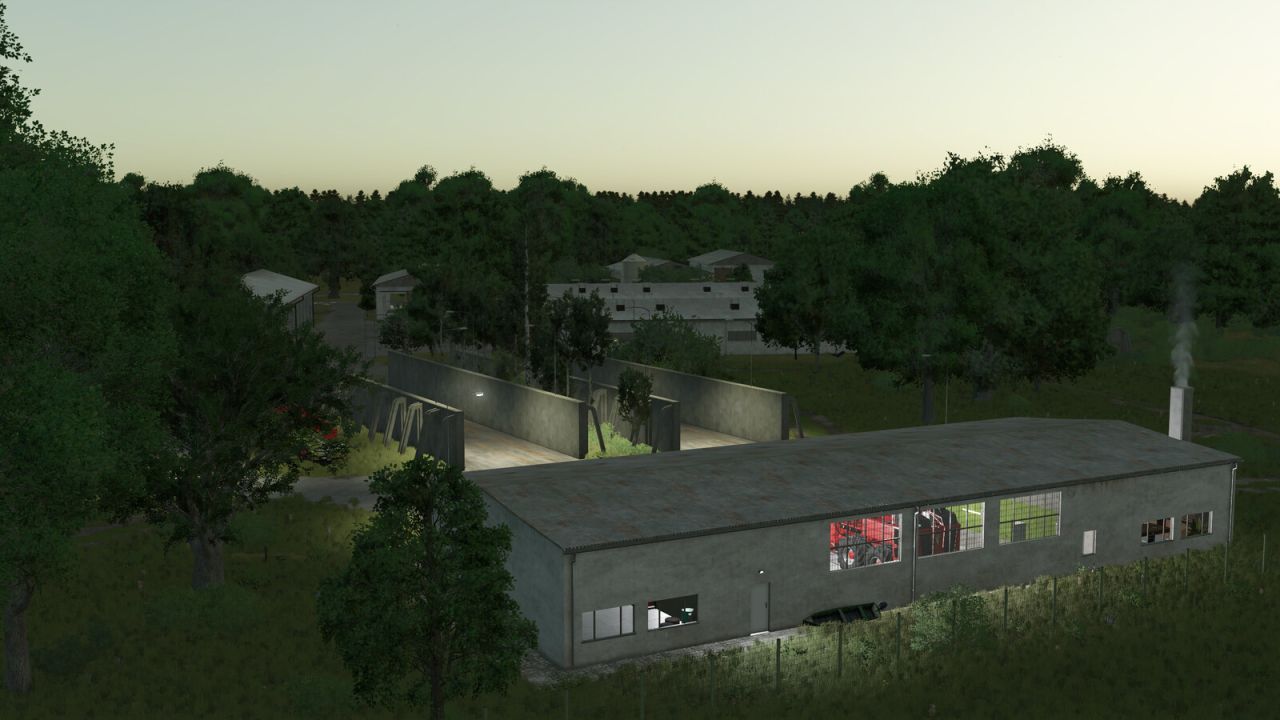 Varkensboerderij gebouwenpakket voor Farming Simulator 25