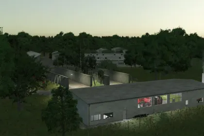 Varkensboerderij gebouwenpakket voor Farming Simulator 25 — 4