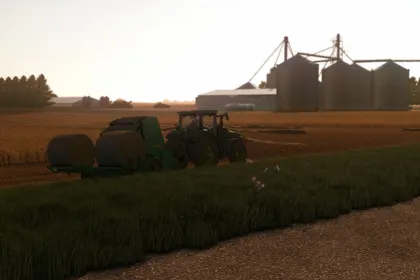 John Deere 561R Premium pers voor Farming Simulator 25 — 3