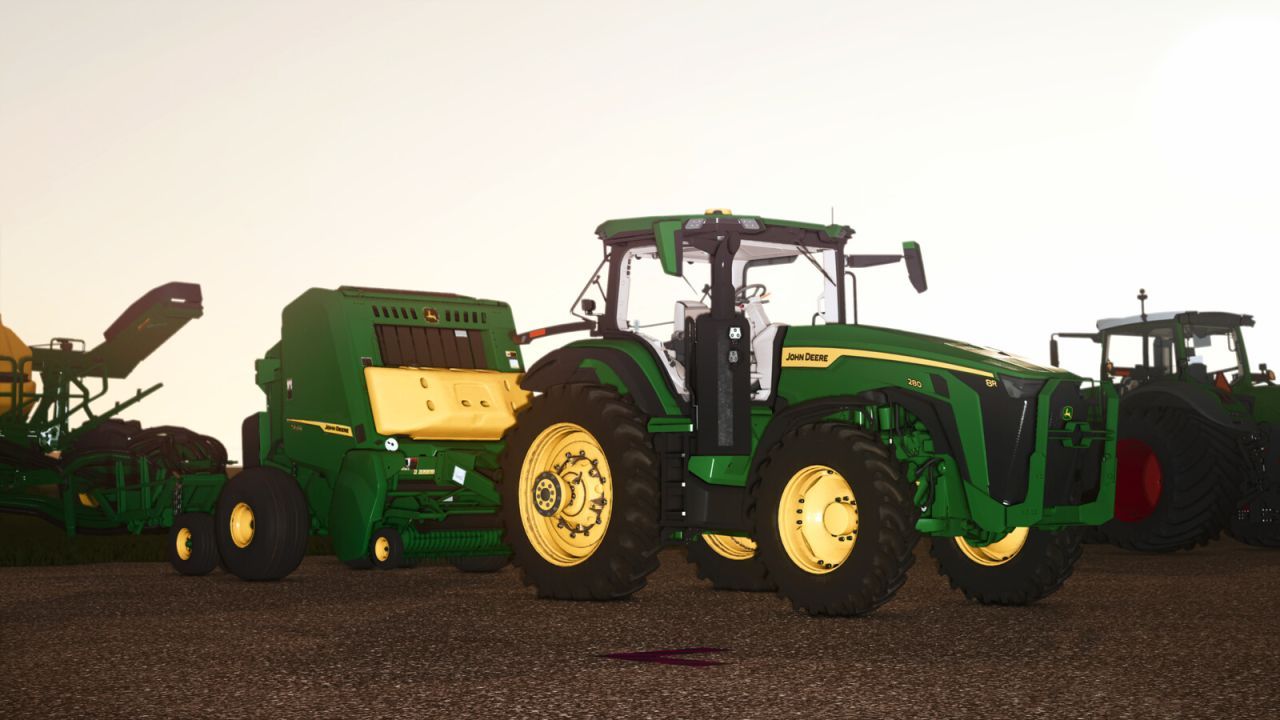 John Deere 561R Premium pers voor Farming Simulator 25