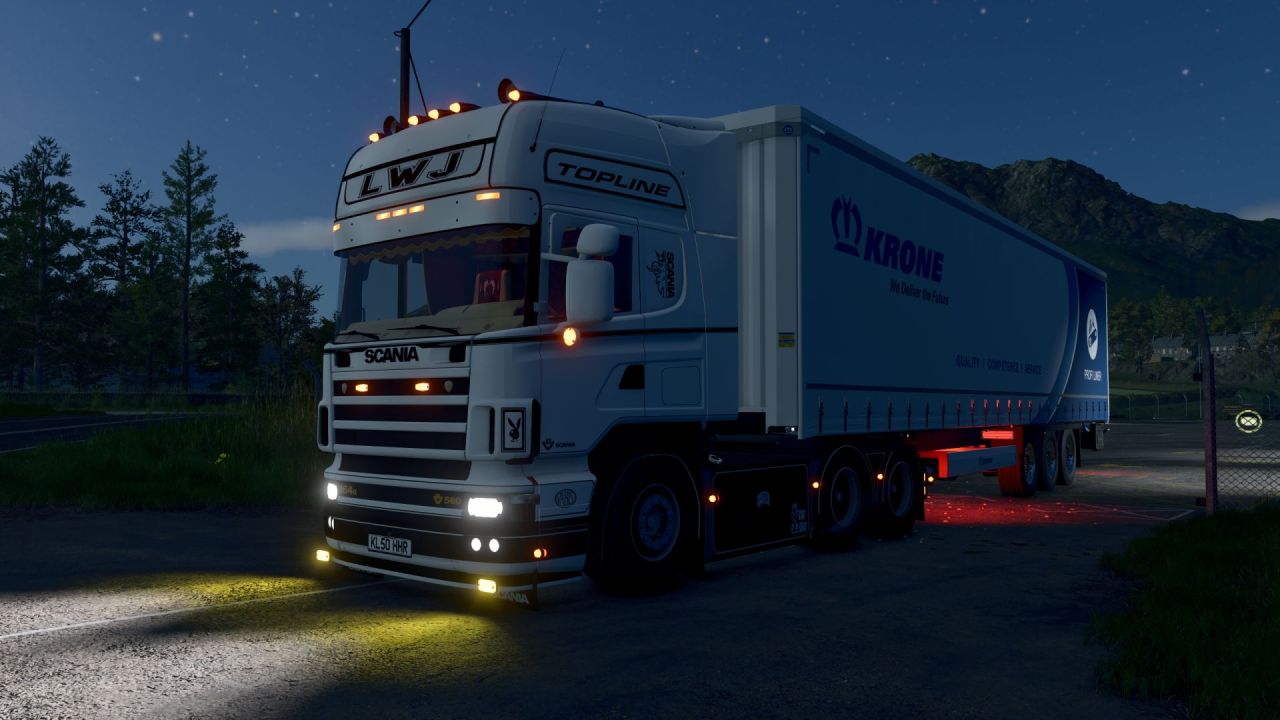 Scania 164G vrachtwagen voor Farming Simulator 25