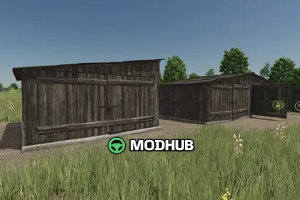 Houten boerderijopslagpakket V1.0.0.2 voor FS25 — 3