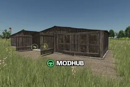 Houten boerderijopslagpakket V1.0.0.2 voor FS25 — 4