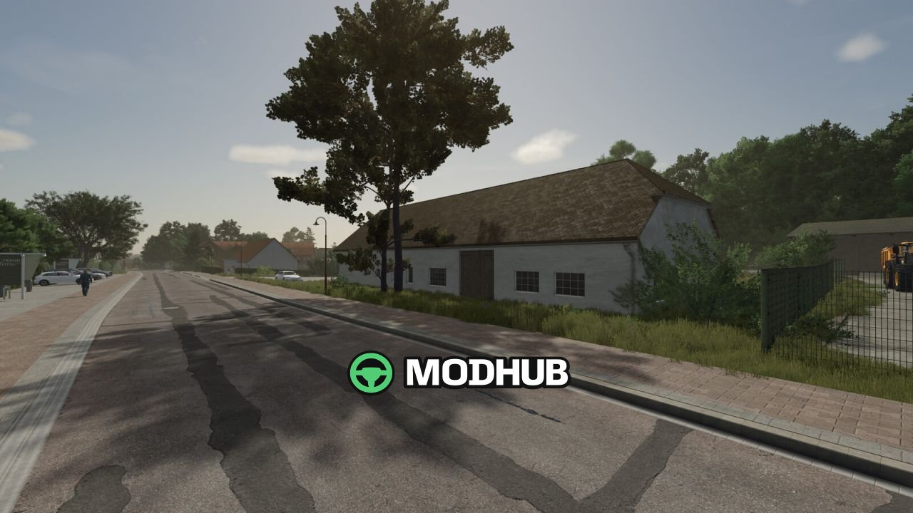 Mecklenburg decoratieve huizenpakket V1.1 voor FS25