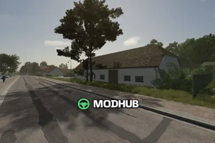 Mecklenburg decoratieve huizenpakket V1.1 voor FS25 — 3