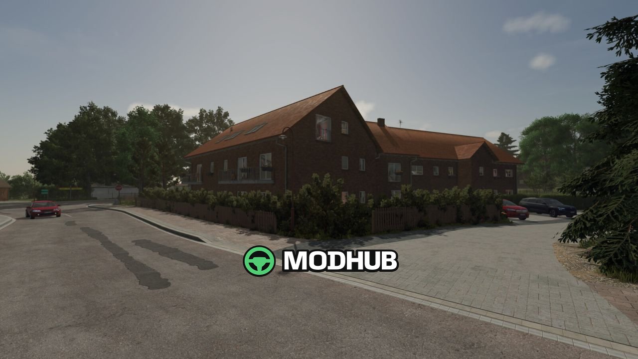 Mecklenburg decoratieve huizenpakket V1.1 voor FS25