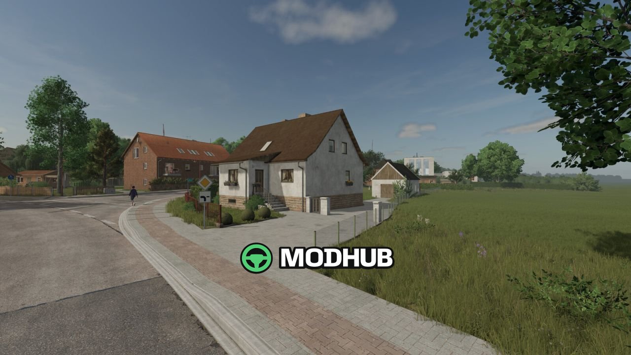 Mecklenburg decoratieve huizenpakket V1.1 voor FS25