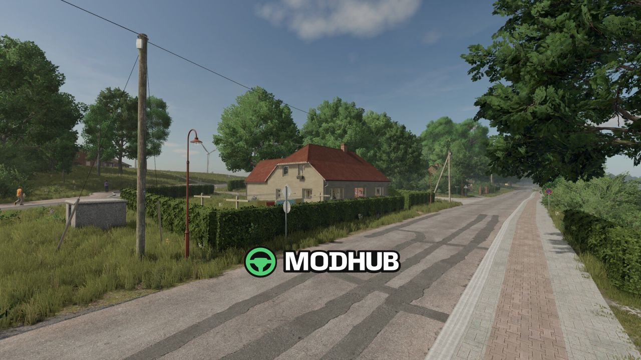 Mecklenburg decoratieve huizenpakket V1.1 voor FS25