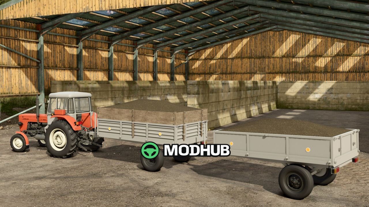 Zelfbouw Trailer V2.1 voor FS25