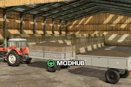 Zelfbouw Trailer V2.1 voor FS25 — 2
