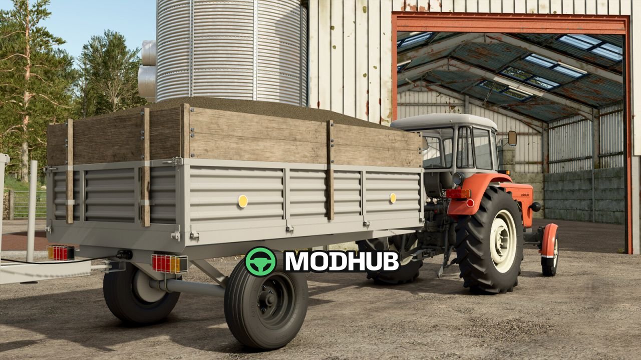 Zelfbouw Trailer V2.1 voor FS25