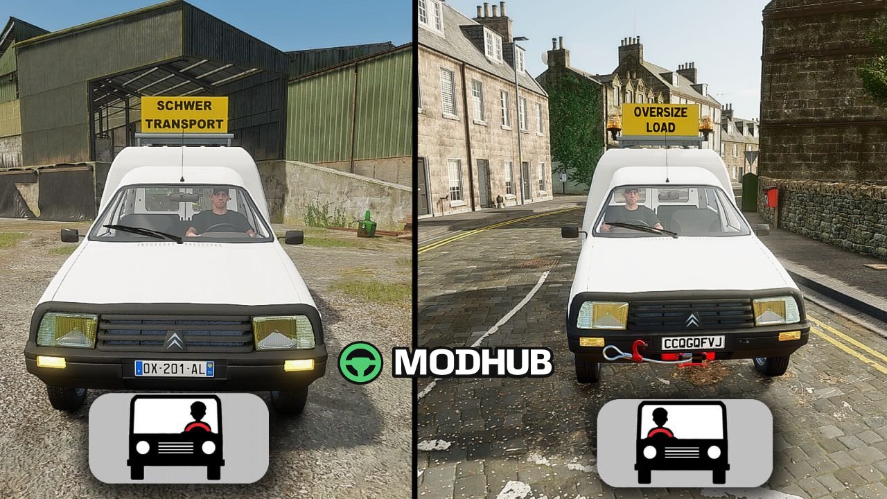 Citroën C15 Utility voor FS25 - Licht bedrijfsvoertuig