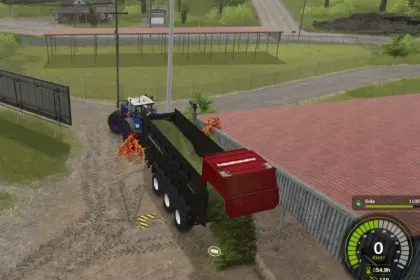 Schuitemaker Rapide 8400 Windrow-aanhanger voor Farming Simulator 25 — 6