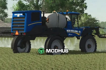 Zelfrijdende veldspuit New Holland SP400F voor FS25 — 2