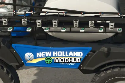 Zelfrijdende veldspuit New Holland SP400F voor FS25 — 5
