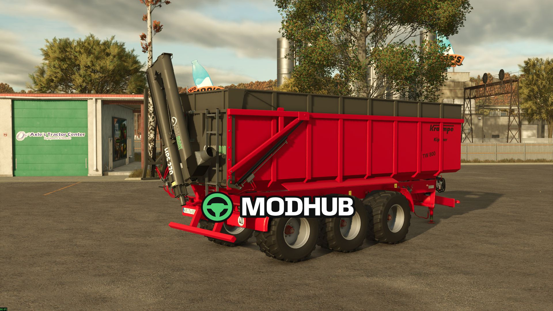 Мод на Причепи Krampe TW V1.0.0.0 для Фермер Симулятор 25