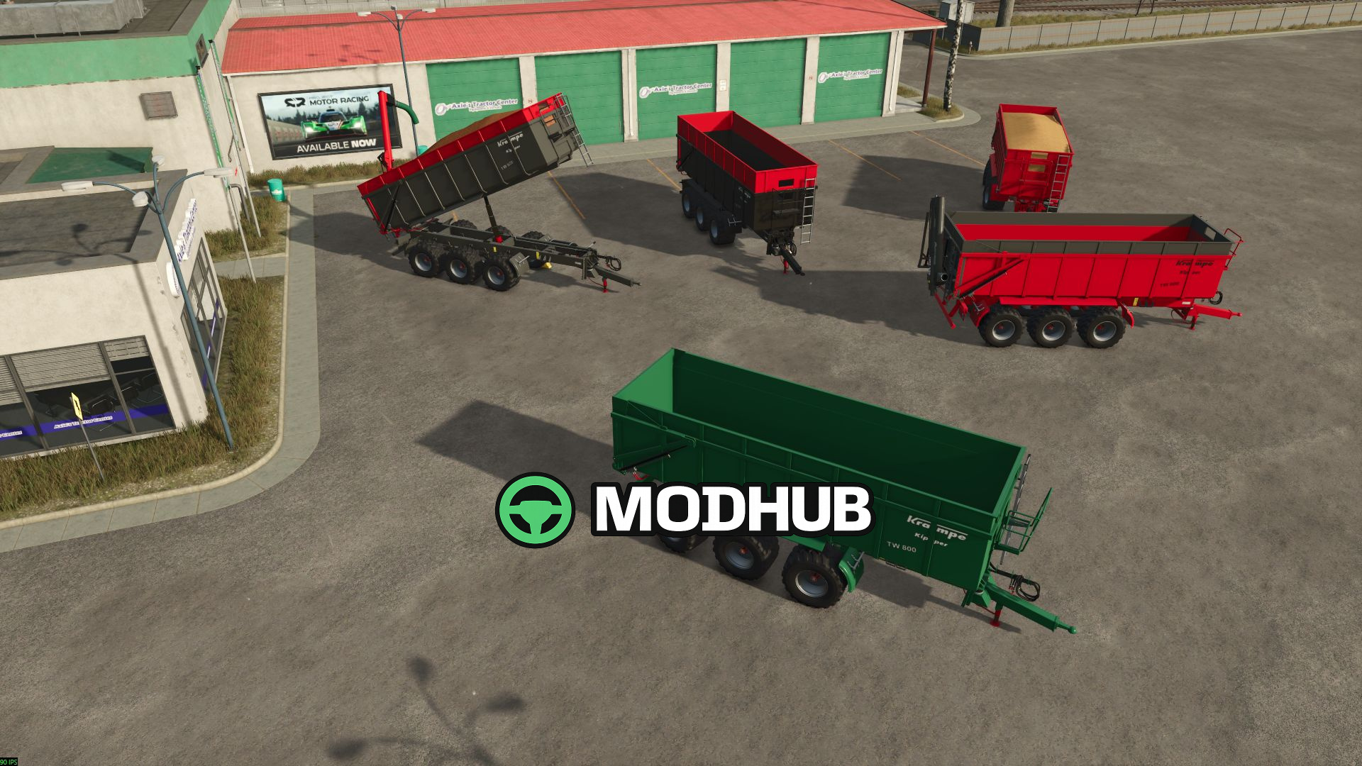 Мод на Причепи Krampe TW V1.0.0.0 для Фермер Симулятор 25