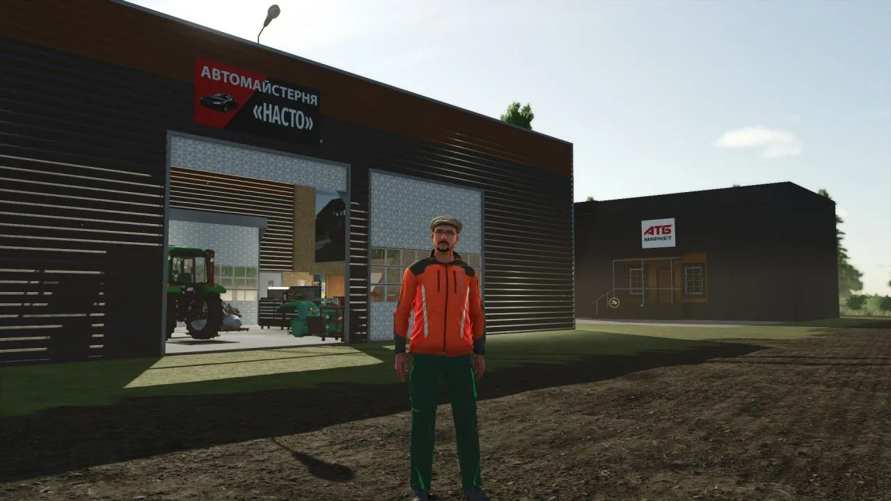 Large Workshop for Farming Simulator 25 — Lift, Decor and Convenient Service