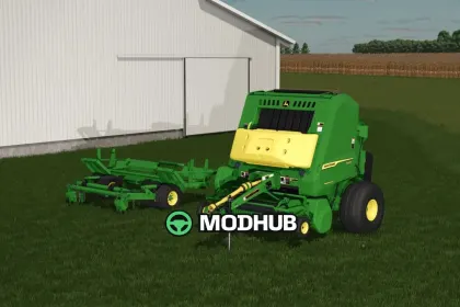 John Deere 561R Premium pers voor FS25 — 2