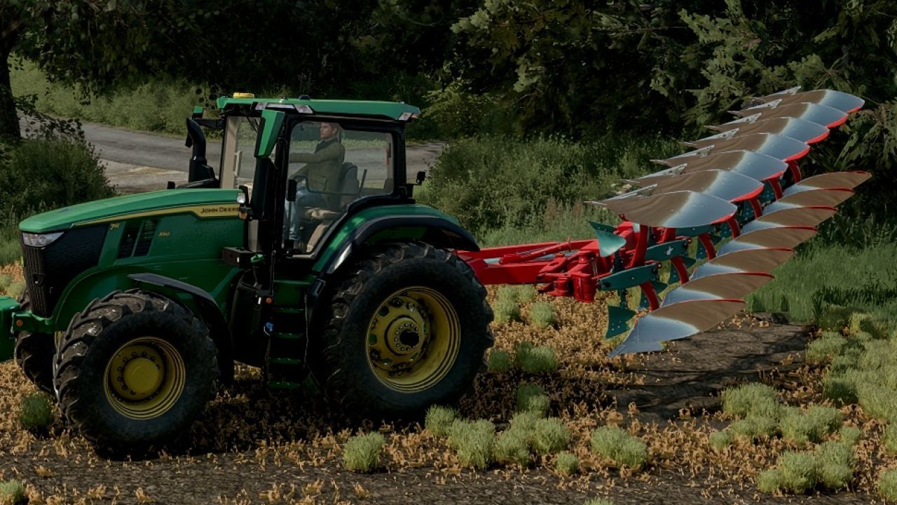 Aratro Kverneland LO 7 corpi per Farming Simulator 25