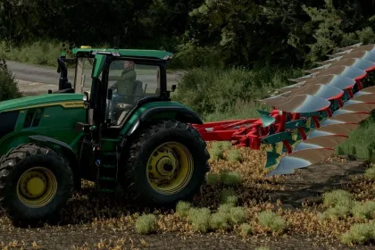 Aratro Kverneland LO 7 corpi per Farming Simulator 25 — 2