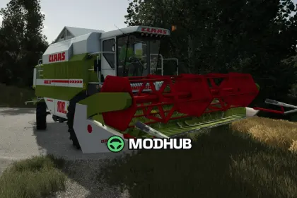 Barra falciante Claas C540 per FS25 — 3