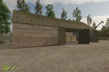 Oude schuur met houtzagerij voor Farming Simulator 25 — 3