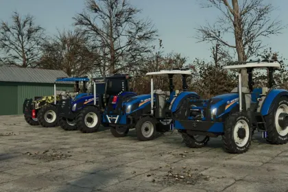 New Holland TDD BlueMaster Tractor voor Farming Simulator 25 — 2
