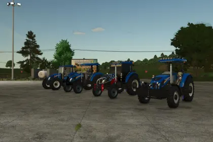 New Holland TDD BlueMaster Tractor voor Farming Simulator 25 — 4