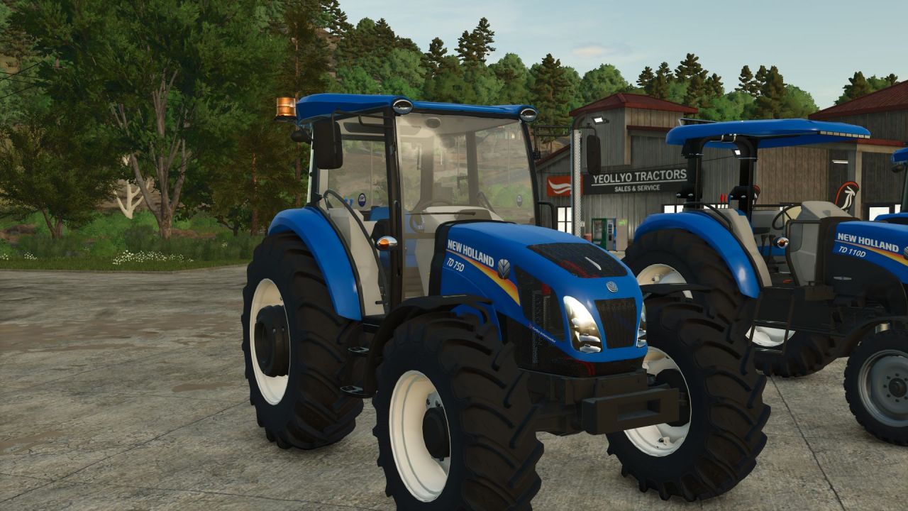 New Holland TDD BlueMaster Tractor voor Farming Simulator 25