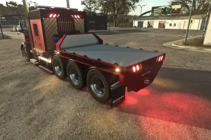 Ефективний Logging Winch & Platform — Лебідка та Платформа для Лісозаготівлі у FS25 — 2