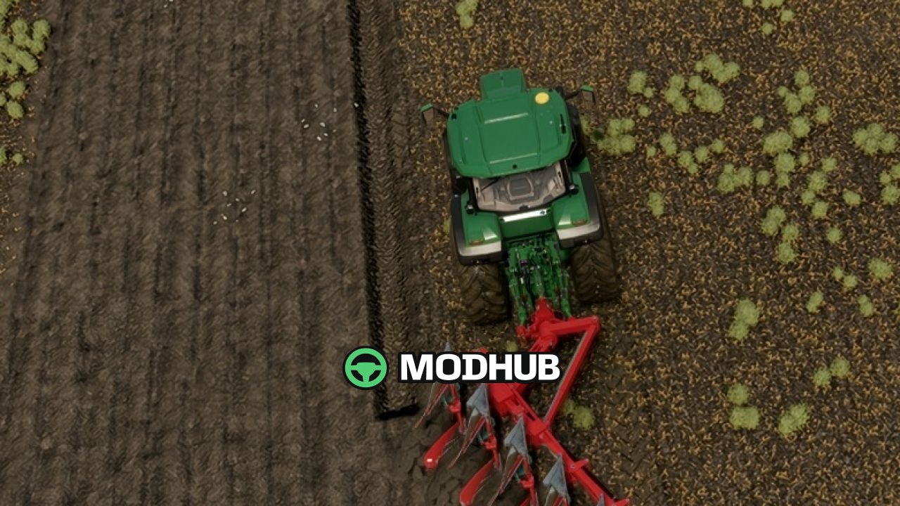 Charrue Kverneland LO 7 corps pour FS25