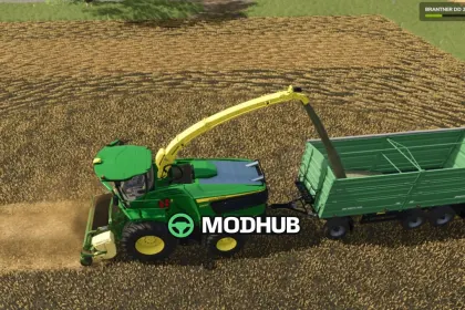 Mod Chop straw (Pick-up) V1.1 per FS25 – Raccolta paglia — 3