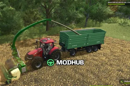 Mod Chop straw (Pick-up) V1.1 per FS25 – Raccolta paglia — 4