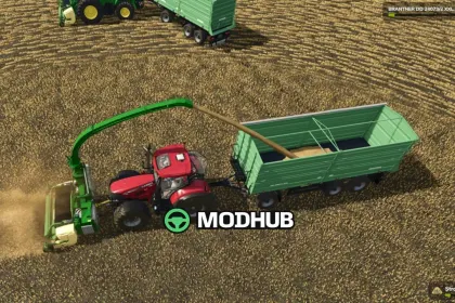 Mod Chop straw (Pick-up) V1.1 per FS25 – Raccolta paglia — 5