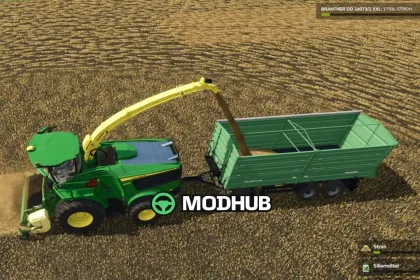 Mod Chop straw (Pick-up) V1.1 per FS25 – Raccolta paglia — 6