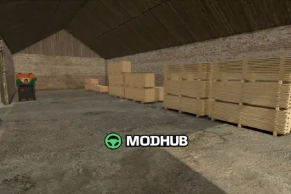 Oude schuur met zagerij V1.0 voor FS25 — 4