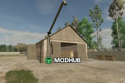 Oude schuur met zagerij V1.0 voor FS25 — 5