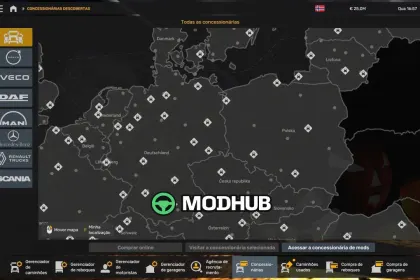 Scania Marcopolo Paradiso 1350 G8 Tec Modshop-profiel voor ETS2 — 6