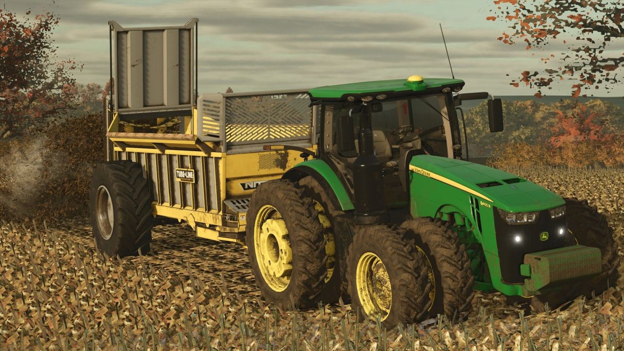 Ефективний Розкидач Гною Tubeline Nitro 750 (19 381 л) для Farming Simulator 25