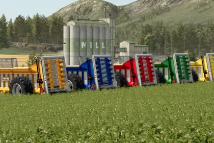 Ефективний Розкидач Гною Tubeline Nitro 750 (19 381 л) для Farming Simulator 25
