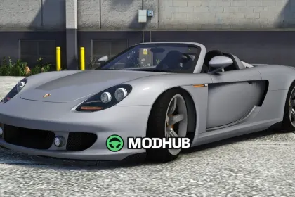 Conceptauto Porsche Carrera GT 2000 voor GTA 5 — 2