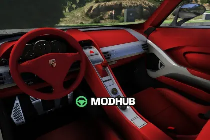 Conceptauto Porsche Carrera GT 2000 voor GTA 5 — 6